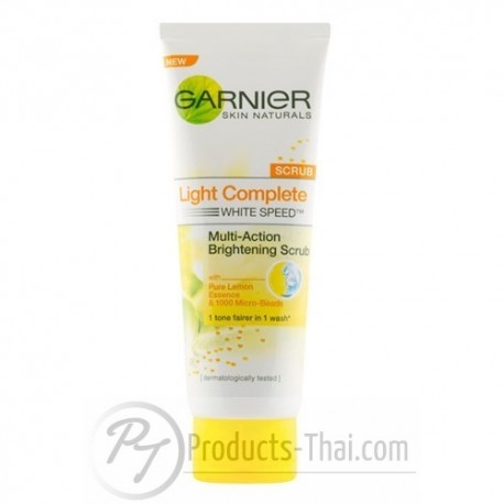 Garnier Light Complete Multi-Action Brightening Scrub (100ml) Facial Wash