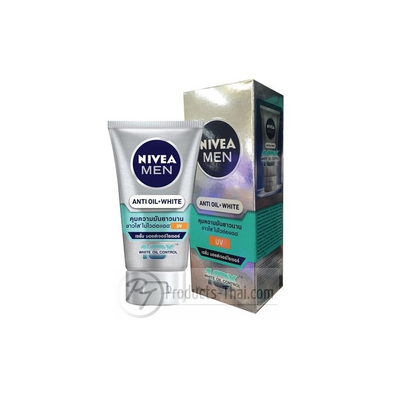 Nivea Men Anti Oil+White 10X White Oil Control UV Serum Moisturizer (40ml)