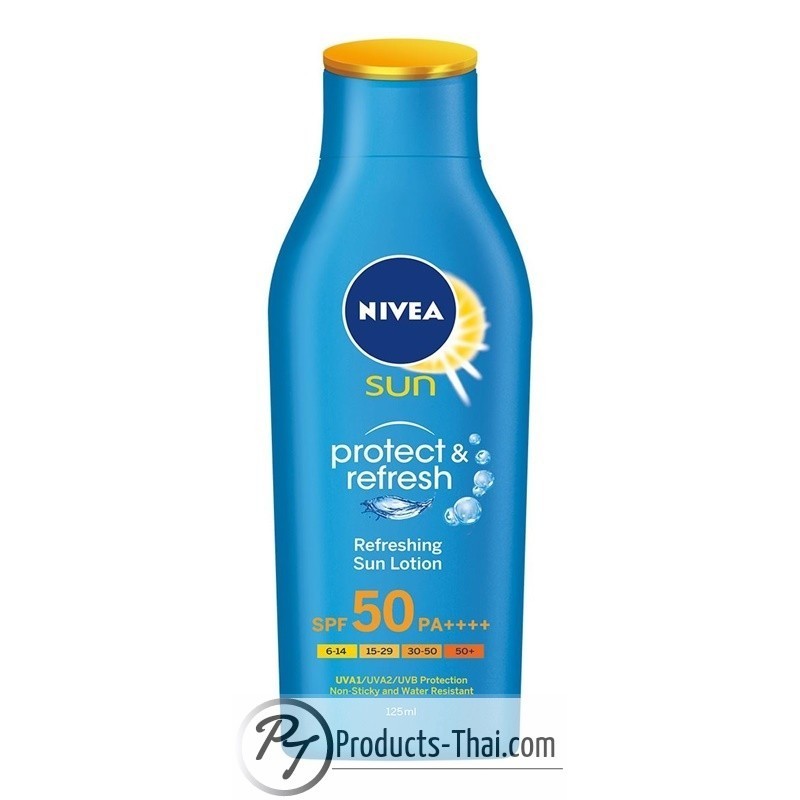 nivea sun protect refresh ราคา face