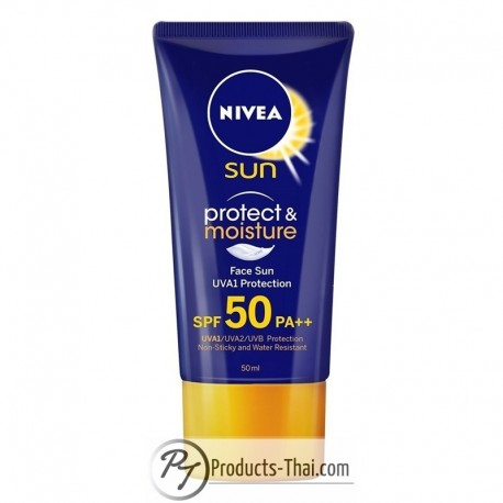 Nivea Sun Protect & Moisture Face Sunscreen SPF50/PA++ (50ml)