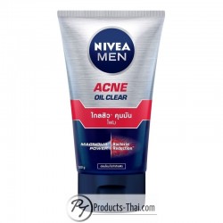 Nivea Men Acne Oil Clear Magnolia Power & Bacteria Reduction Facial Foam