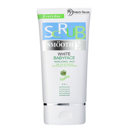 Smooth E Thai : Smooth E White Babyface Scrub Foam (Size 4oz.)