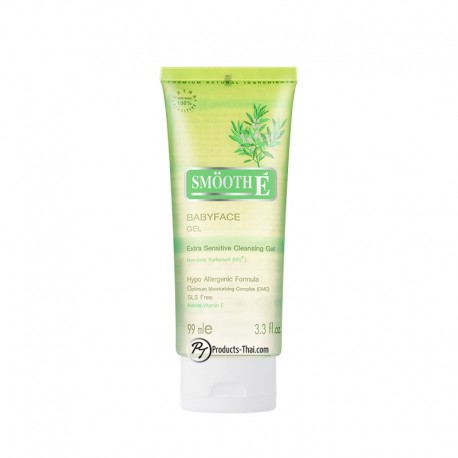 Smooth E Thai : Smooth E Babyface Extra Sensitive Cleansing Gel (Size 3.3 oz.)