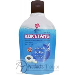 Kokliang Snow Lotus Gel Scrub Body Wash Exfoliating & Anti-Blemish (220ml)